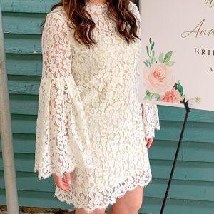 Boho lace dress- perfect for rehearsal dinner